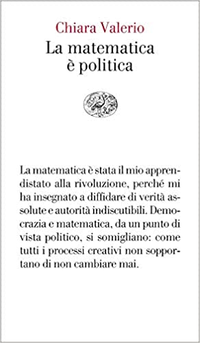 Chiara Valerio, la matematica è politica